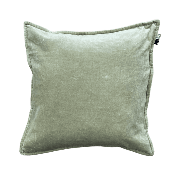 Kussen Velvet 50x50 cm Oud Pistache