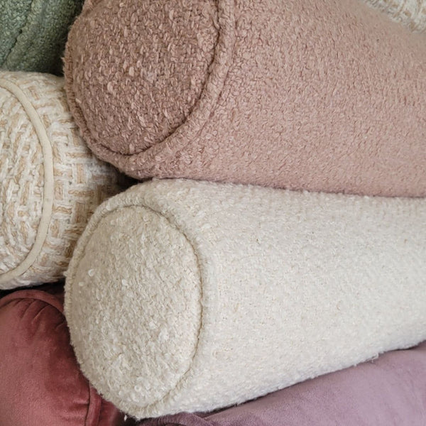 Bolster Kenzo 50x15 cm dusty pink