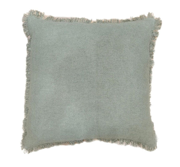 Kussen Linnen Amy 50x50 cm groen