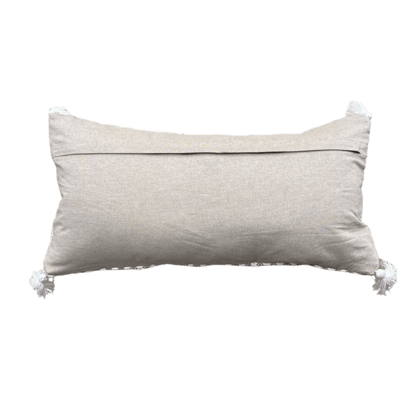 Kussen Ivy jute 40x80 cm offwhite