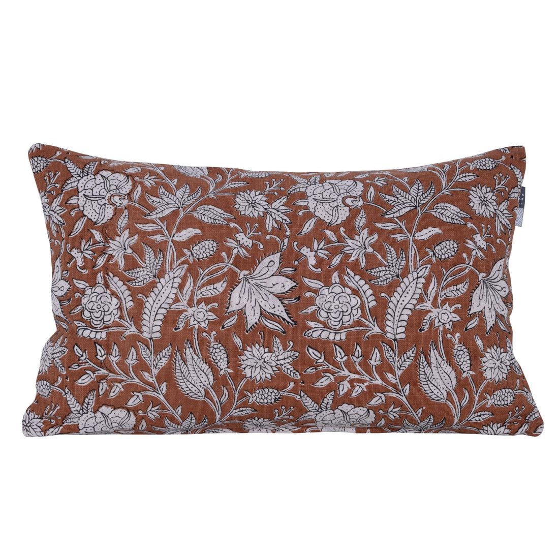 Kussen Flower 30x50 cm Cognac