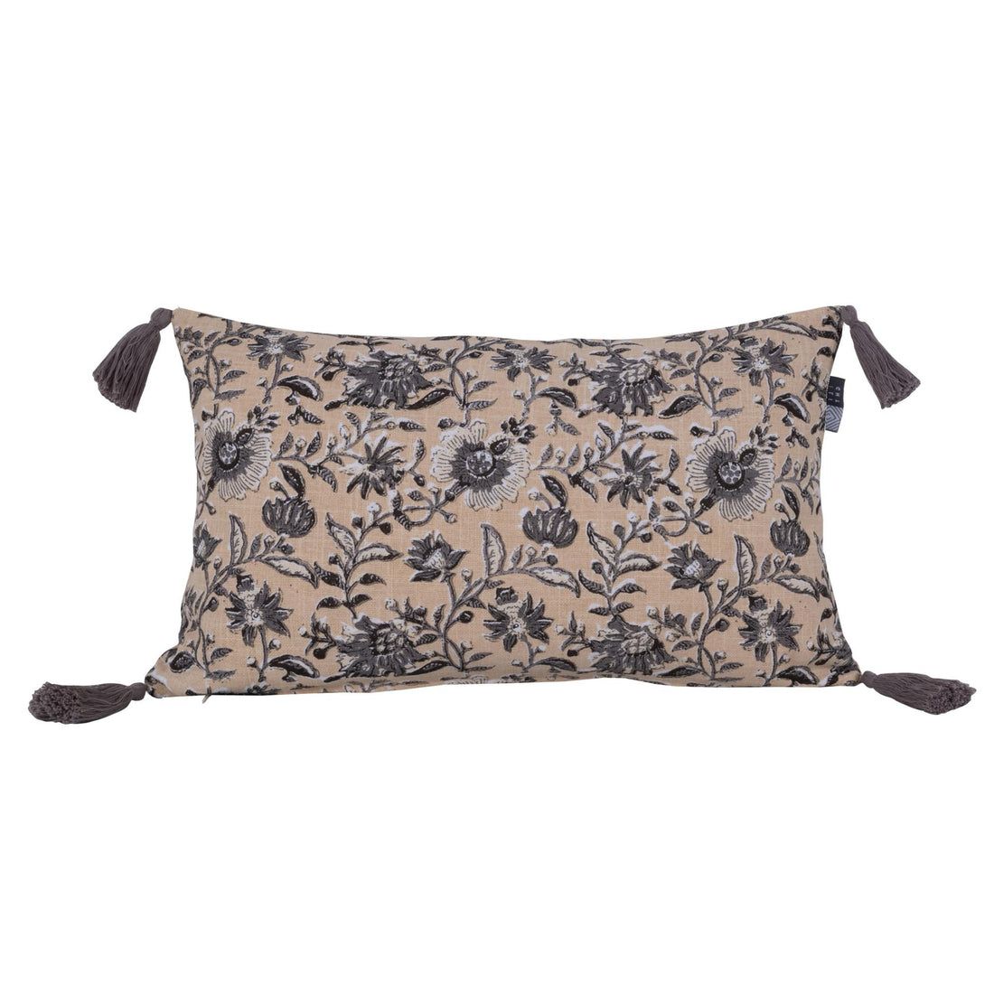 Kussen Floral 30x50 cm Beige