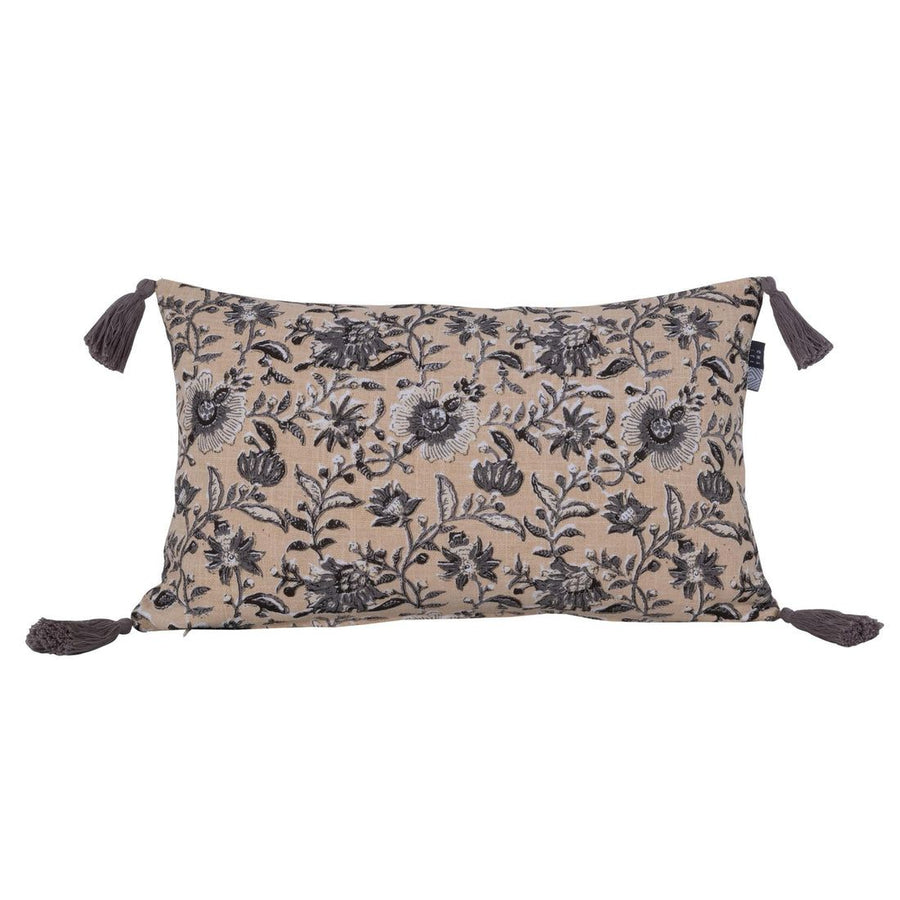 Kussen Floral 30x50 cm Beige