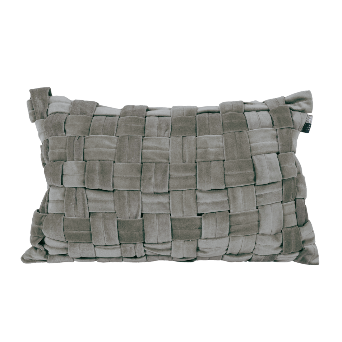 Kussen Velvet square Groen 40x60 cm