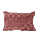 Kussen Velvet square Roze 40x60 cm
