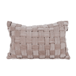 Kussen Velvet square Beige 40x60 cm