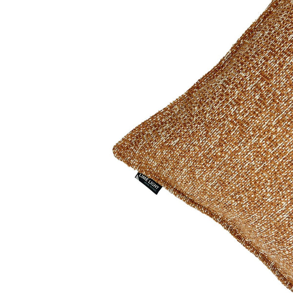 Kussen Litz cognac 50x50 cm