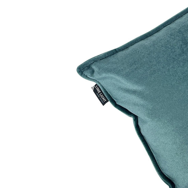 Kussen Velvet blauw 30x50 cm