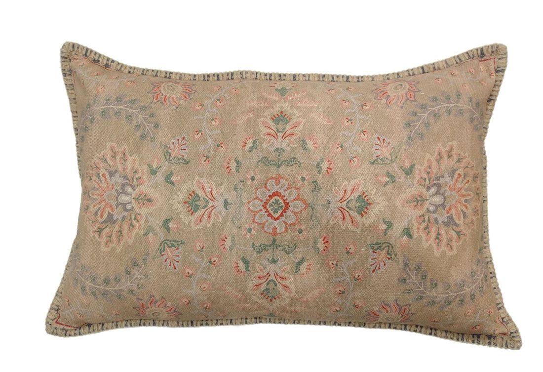 Kussen Mimola 40x60 cm beige/pink