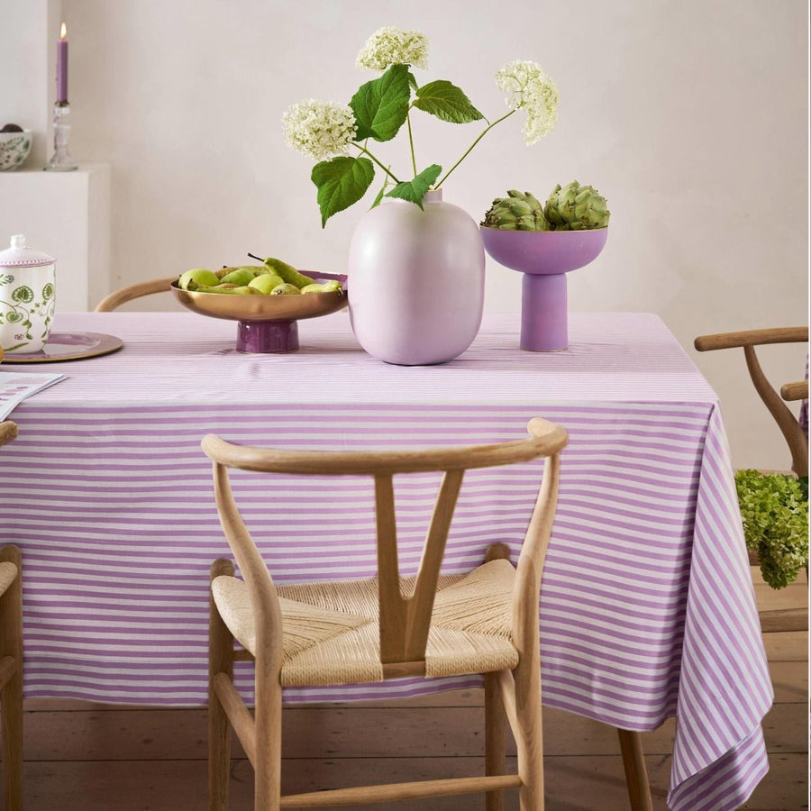 Vase Metal Matt Lilac 32cm