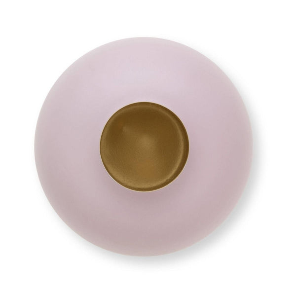 Vase Metal Matt Lilac 32cm