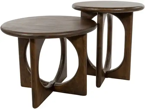 Salontafel Zodiac 60 cm walnoot