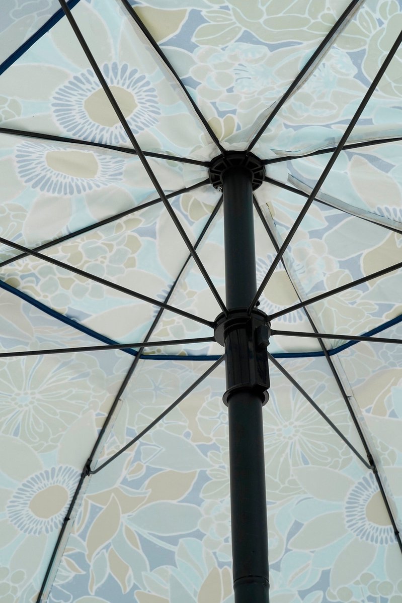 Parasol bloem blauw