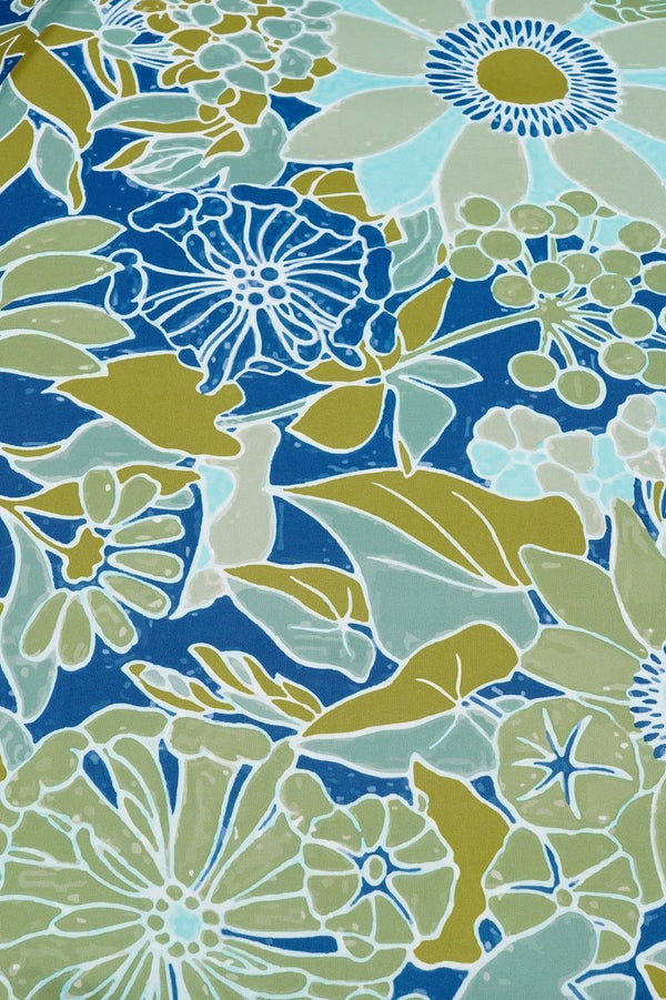 Parasol bloem blauw
