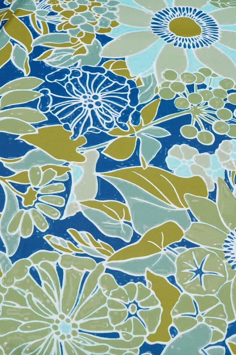 Parasol bloem blauw