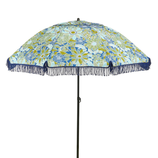 Parasol bloem blauw