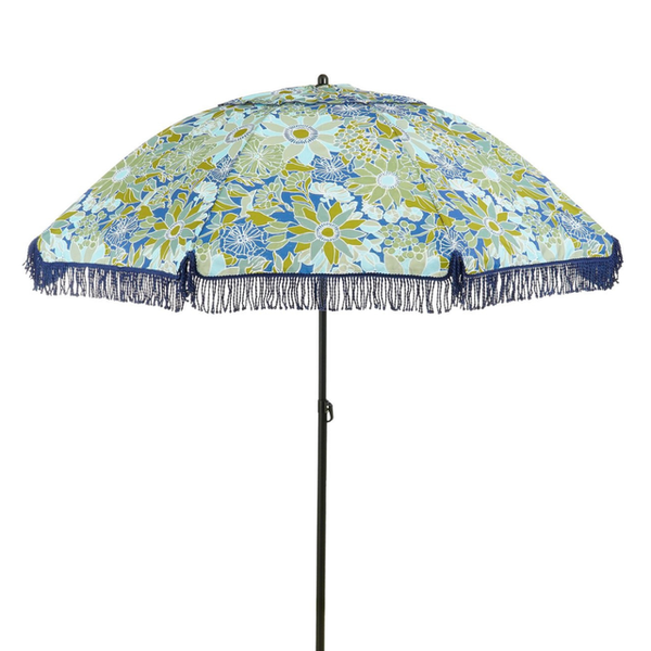 Parasol bloem blauw
