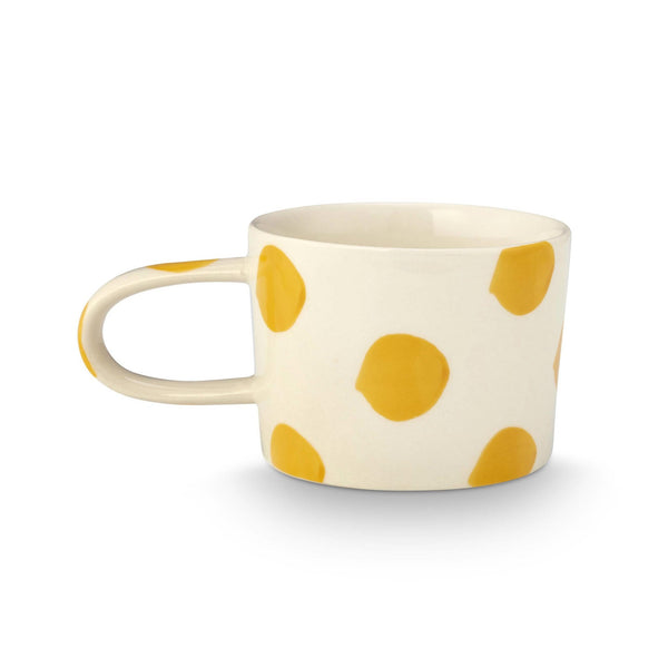 Mok Dots geel