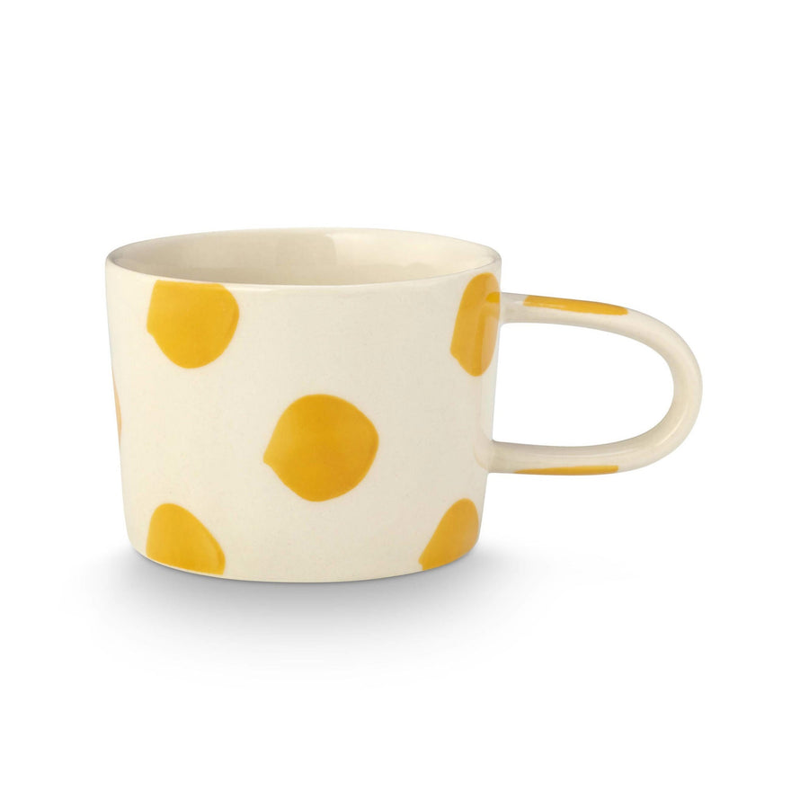 Mok Dots geel