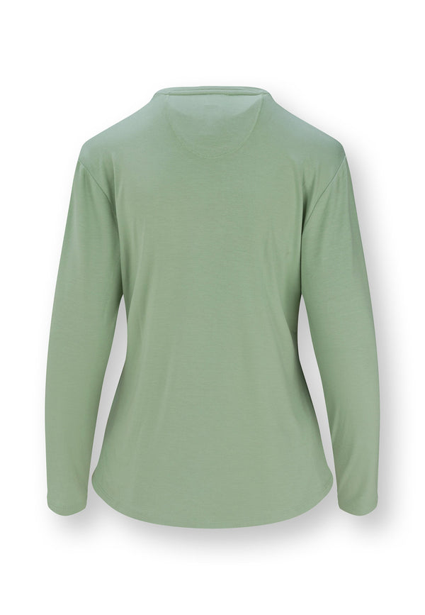 Loungeshirt Tom groen M