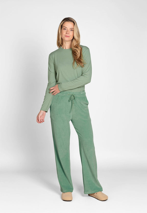 Loungeshirt Tom groen L