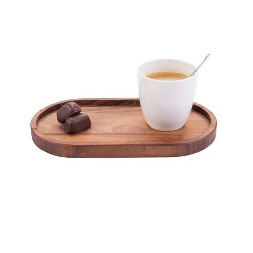 Pure Walnut Wood Serveertray ovaal S 22,5 x 12 cm