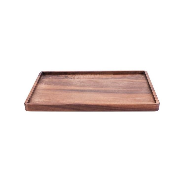 Pure Walnut Wood Serveertray rechthoekig M 24 x 14,5 cm