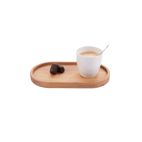 Puur Hout | Beuken Serveertray ovaal S 22,5 x 12 cm