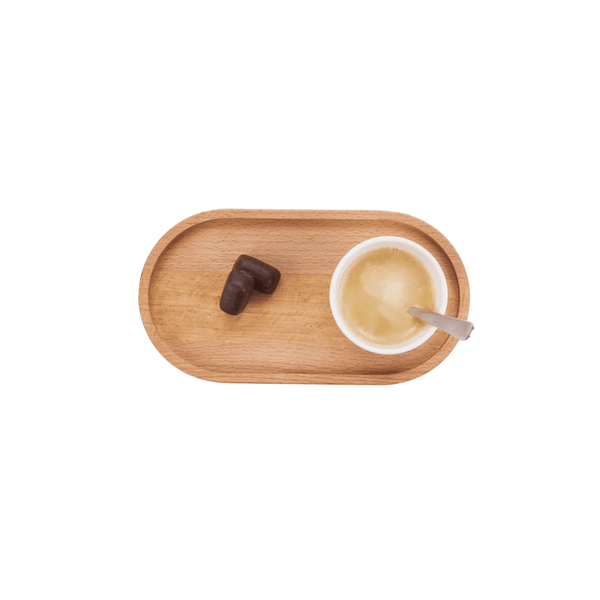 Puur Hout | Beuken Serveertray ovaal S 22,5 x 12 cm