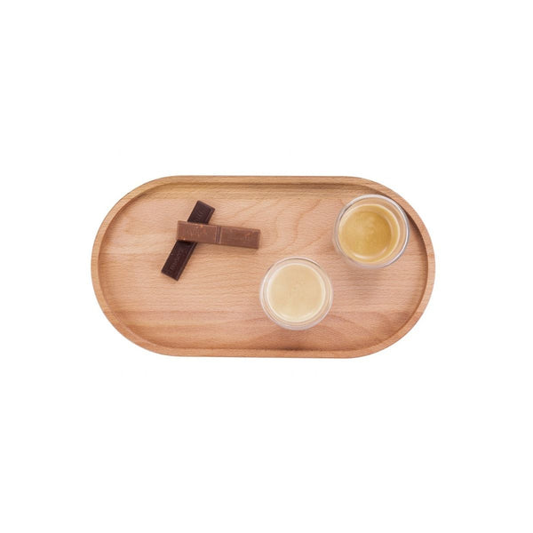 Puur Hout | Beuken Serveertray ovaal M 27 x 14,5 cm