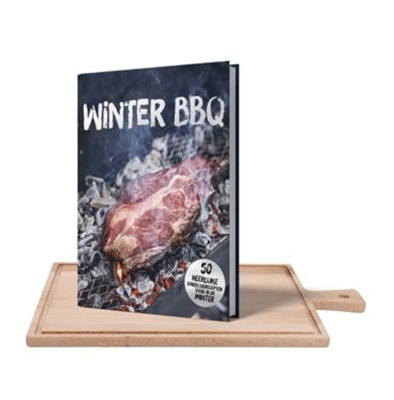 Set Puur Hout Steakplank + Winter BBQ