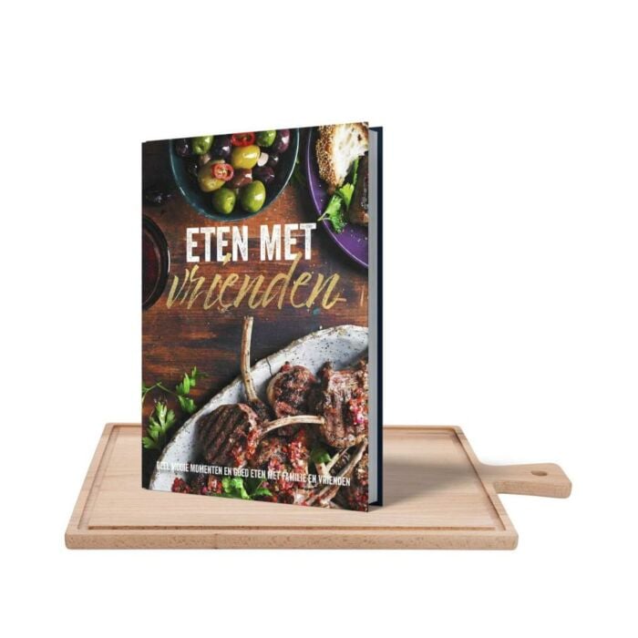 Set - Puur Hout Steakplank PH1742 + Eten met vrienden