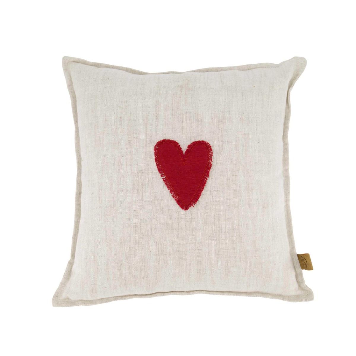 kussen rood hartje 25x35cm peper en zout