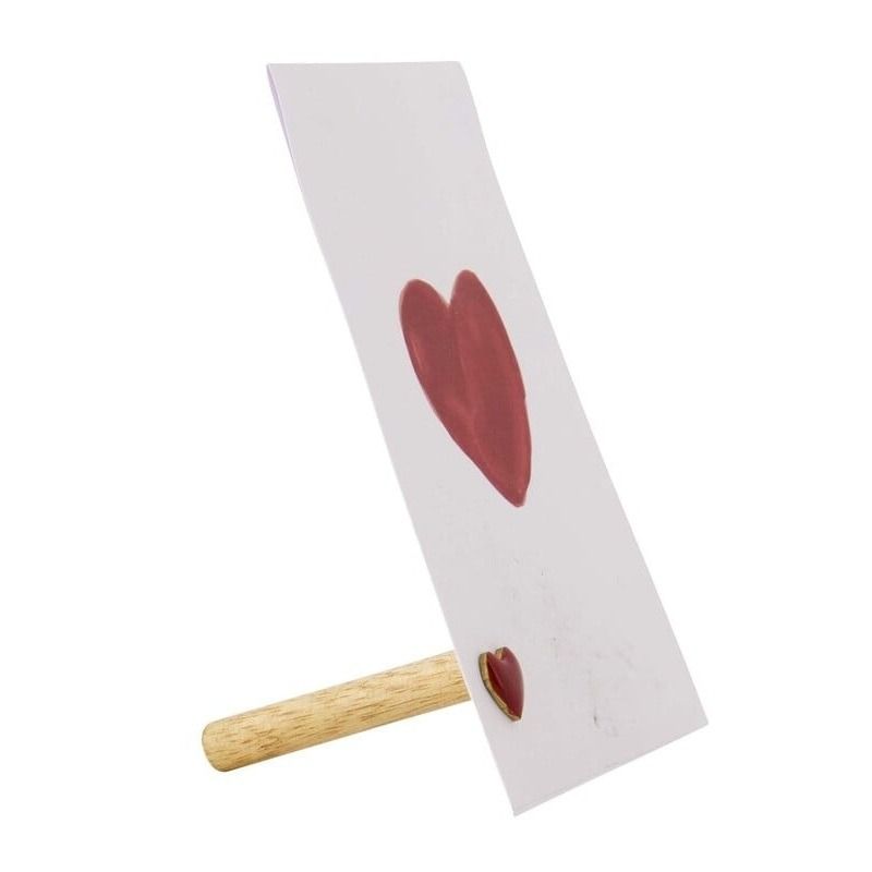 kaartenstandaard magneet hartje rood