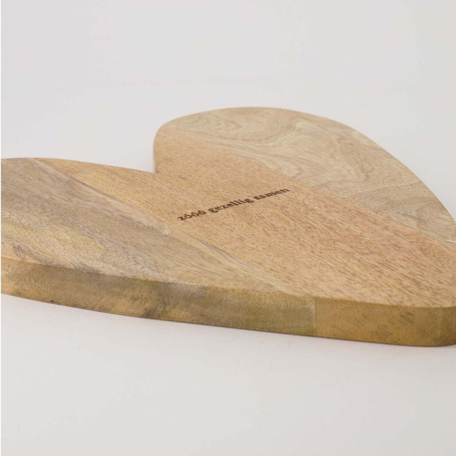 serveerplank hout hartje naturel