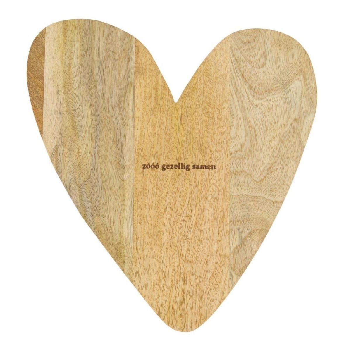 serveerplank hout hartje naturel