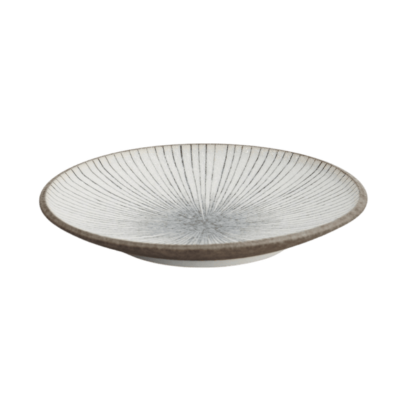 Satomaki Tokusa Round Plate 16.5x2.5cm 33177 6/72