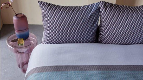 Sashiko Blue Grey 240x200/220