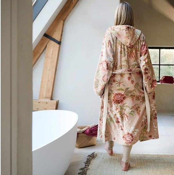 PIP Secret Garden Bathrobe Khaki M