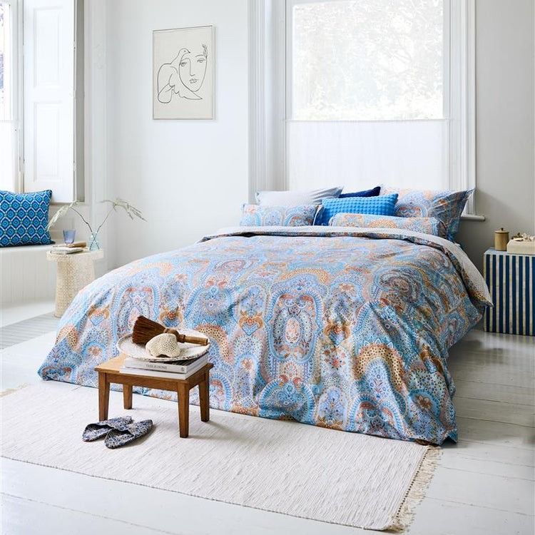 PIP Jabali Flower Blue 140x200/220