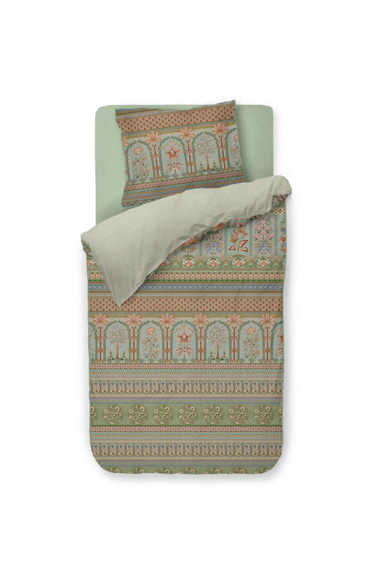 Dekbedovertrekset Bollywood Dreams groen 1-persoons