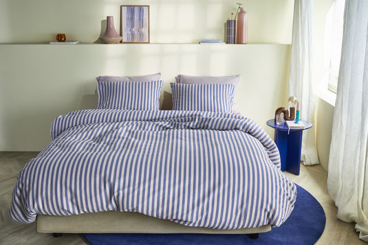 Dekbedovertrekset Veya blauw 2-persoons