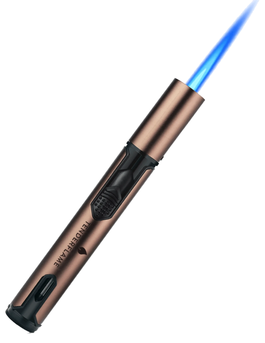 Aansteker Pen torch bronze