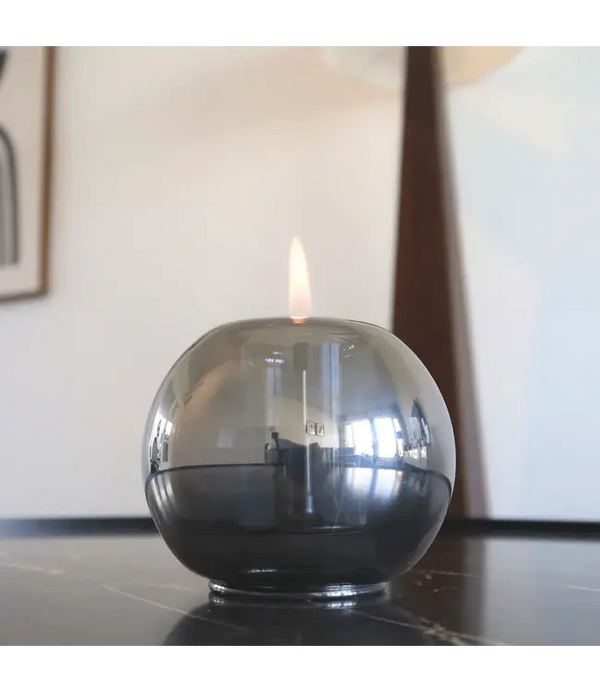 Tafelvuur Globus Candle 10 graphite