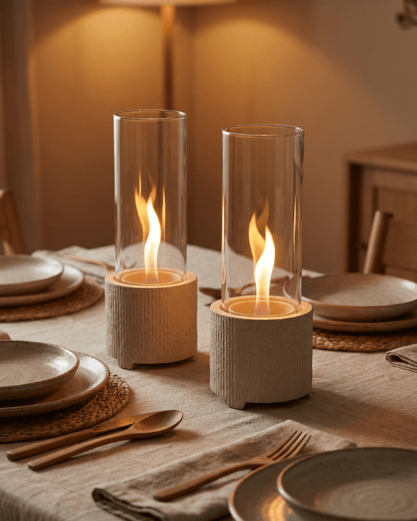 Tafelhaard Glow Cycloflame table