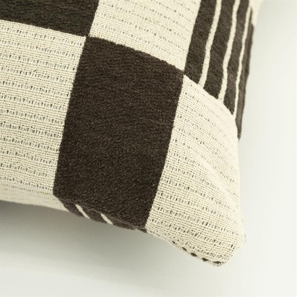 Pillow Twist 45x45 cm - brown