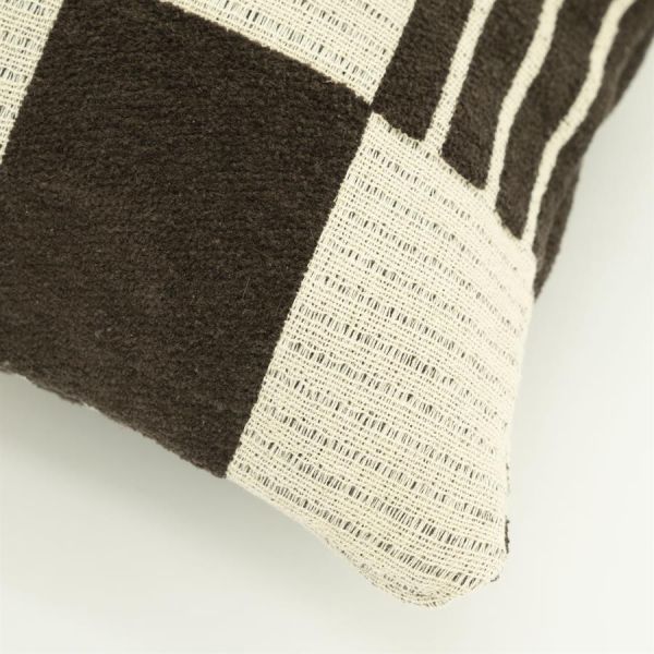 Pillow Twist 35x55 cm - brown