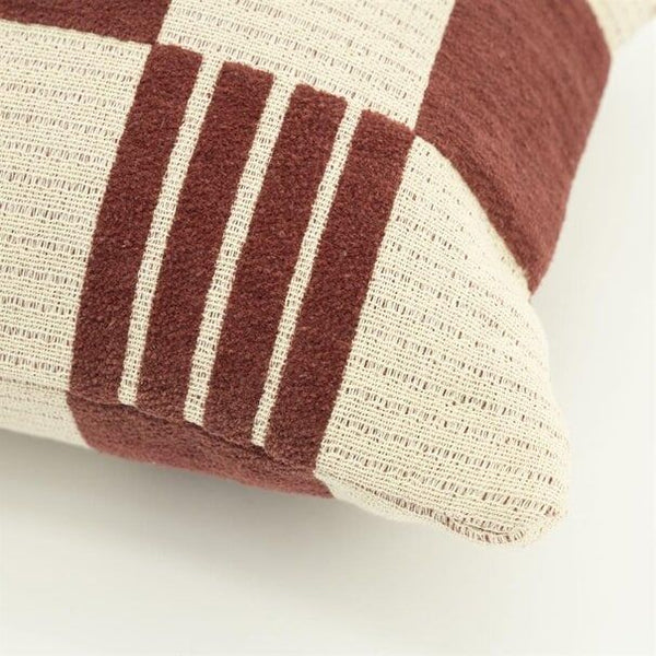 Pillow Twist 35x55 cm - burgundy