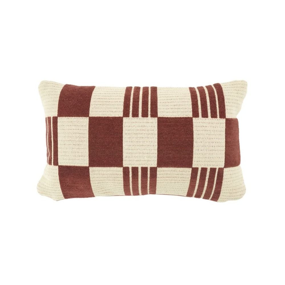 Pillow Twist 35x55 cm - burgundy