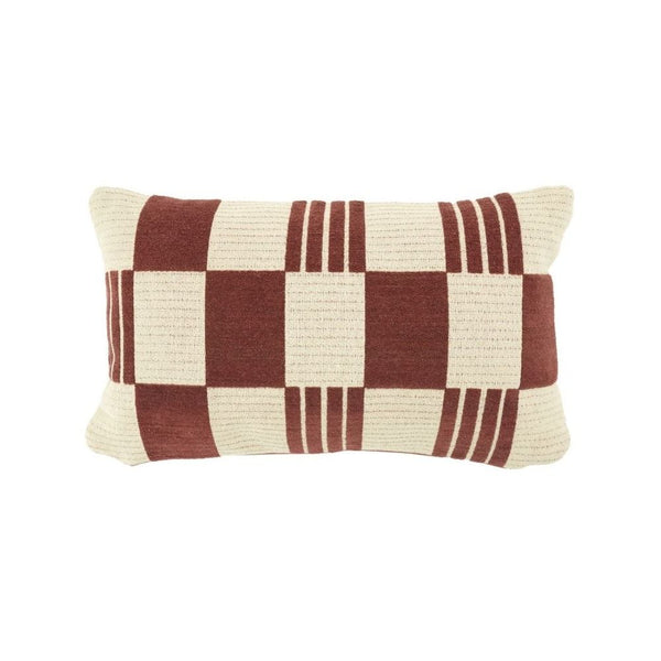 Pillow Twist 35x55 cm - burgundy